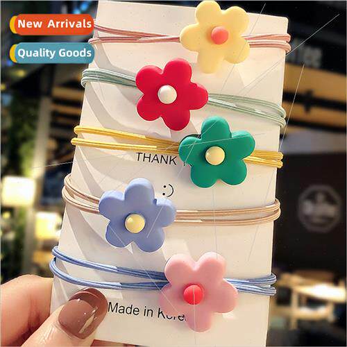 New Korea Hyuna hair rope hair circle girls cute colorful ti