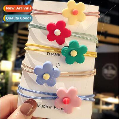 New Korea Hyuna hair rope hair circle girls cute colorful ti