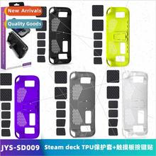 Steam deck case set TPU case stand touchpad button sticker J