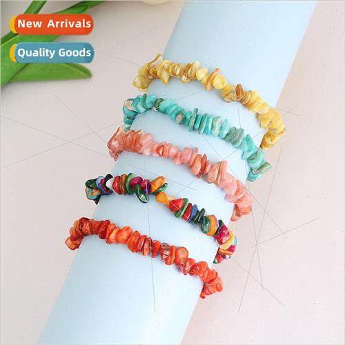 Europe summer vacation new colorful irregular natural shell