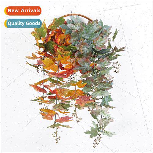 2023 Berry Maple Leaf Wall Hanging Autumn Color Thanksgiving