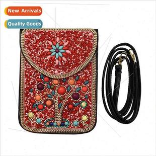 travel souvenirs ethnic change cell phone bag small backpack