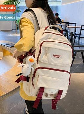 Reduced burden schoolbag female junior middle school student