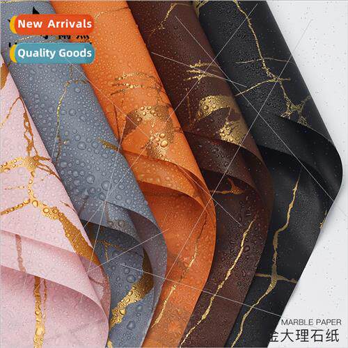 Wrapping Paper  Hot Stamping Marbled Paper Floral  Flower Pa