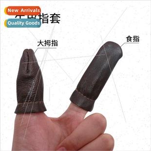 diy hand sewing finger cuffs thimble finger cuffs cowhide fi