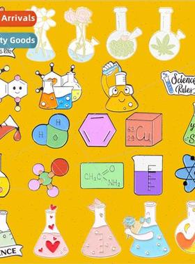 Experimental chemistry series pin beaker creative anthropomo