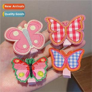 fairy bow y2k hair duckbill hairpin clips cute Dopamine clip