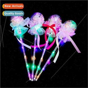 ght-up magic wand colorful flash bobble ball fairy bow star
