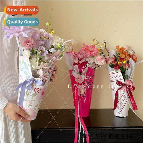 Mother Day Time Beauty Bucket whe cardstock flower shaping s