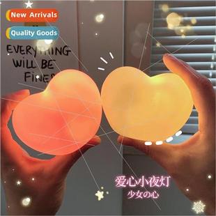 cartoon love student wind birt light cute night Ins creative