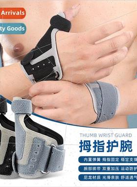 Sports Fness Men Women Thumb Wrist Brace Spring Support Fixe