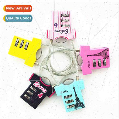 501 clothes type luggage combination padlock metal luggage d