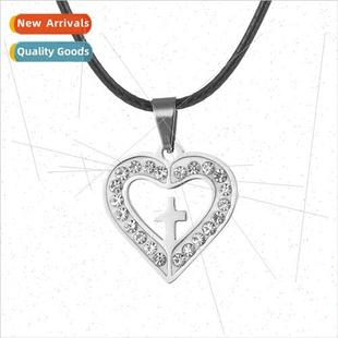 creative pendant female new necklace shaped heart