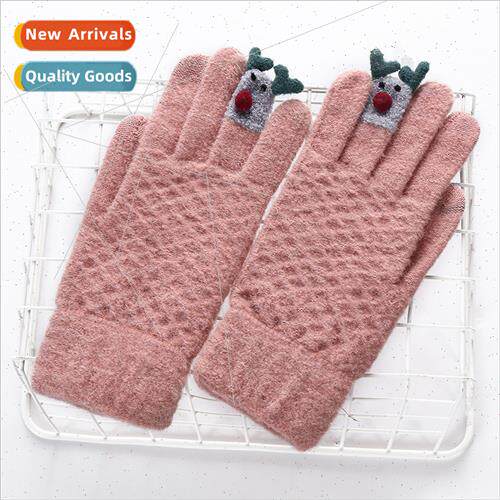 018-1 new gloves women winter warm touch screen ladies winte