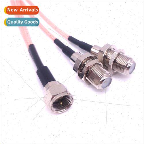 JX connector F male to 2XF female RF connecting cable one in