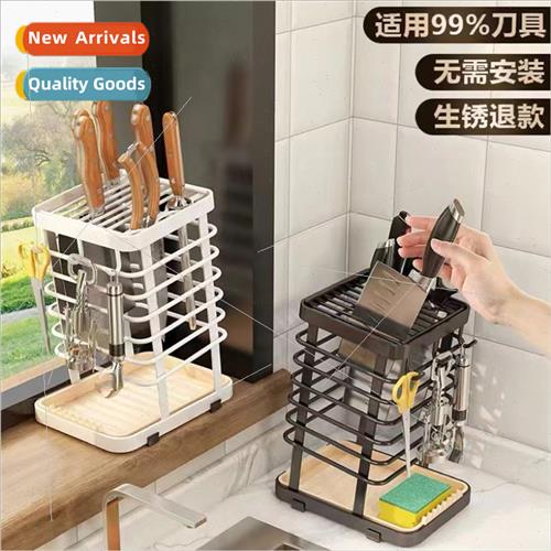 Kchen shelf knife rack home countertop  put knife knife knif