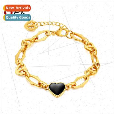 Europe niche summer ins tanium steel jewelry stainless steel