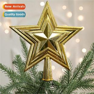 gold decorations topper dec New star Christmas