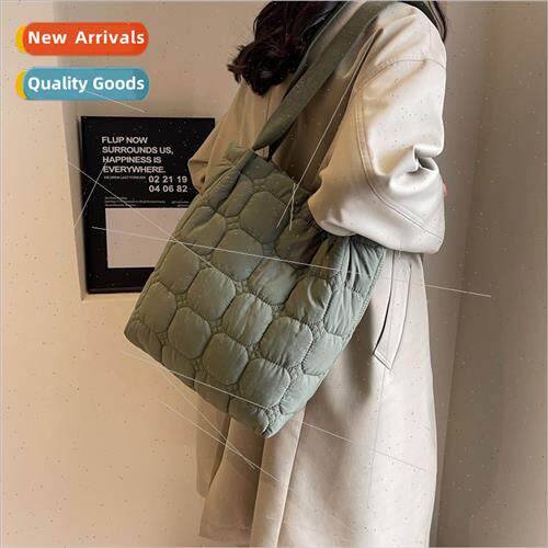 Autumn Winter New Cotton Bucket Bag Fashion mple Ladies Shou