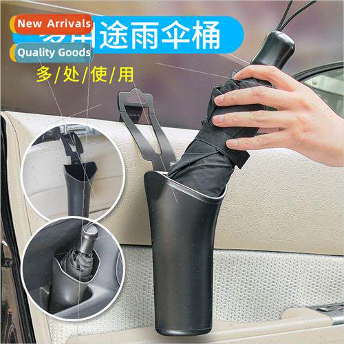 Car Umbrella Storage Bucket Waterproof Umbrella Sleeve Car S