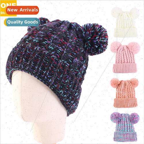 Autumn winter new children twisted ball ball wool cap Baby w