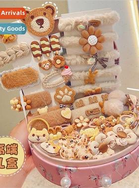 Children hair accessories set box to send princess gift girl