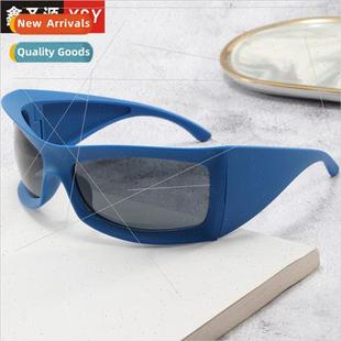 frame sunglasses sports new riding large 2022 Europe men