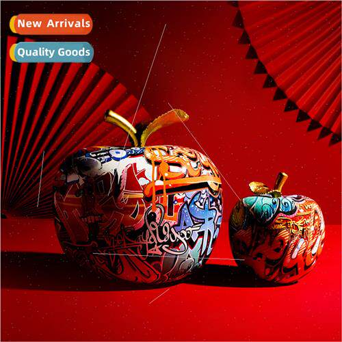Creative colorful 适用Appleornaments home entrance wine cabi