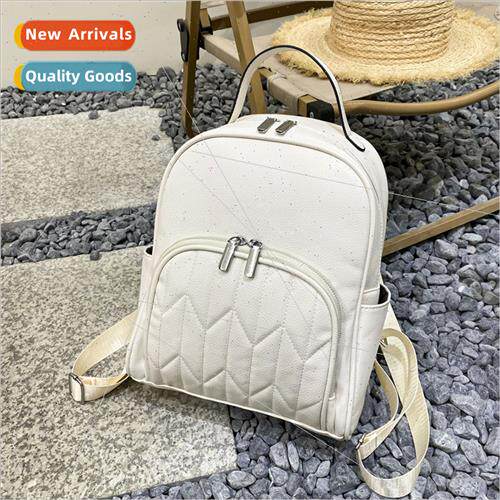 Ladies Shoulder Bag Women Fashion Soft Leather Backpack PU L