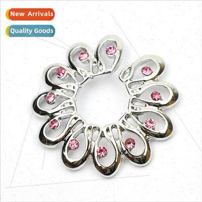 Body Piercing Jewelry Flower Fake pple Ring Peacock Screen D