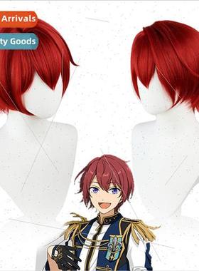 Idol Fantasy Festival 2 ES Zhu Sakuraji cos wig licone simul