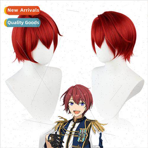 Idol Fantasy Festival 2 ES Zhu Sakuraji cos wig licone simul