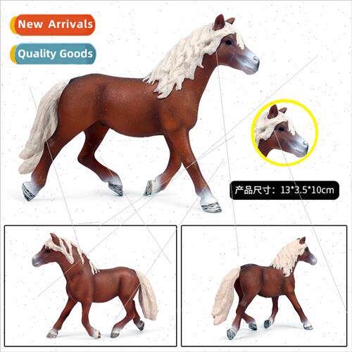 Wildlife Horse Model Farm Horse Haflinger Stallion ThousMile