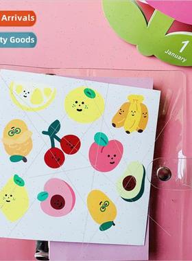 Korea teteum cute fru bear stickers ins populary cute handbo