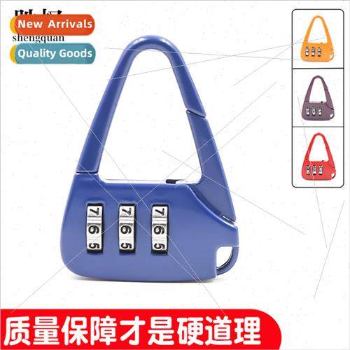 Colorful cartoon combination locks digal tumbler padlock cre