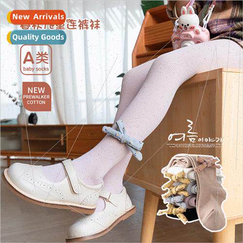 2023 childrens pantyhose spring and fall girls bottoming pan