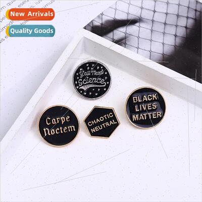 Alloy Oil Drip Brooch Clothes Bags & Accessories