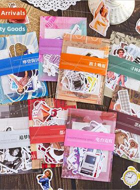 Fingertip Heaven Sticker Pack Vintage Characters Handbook Jo