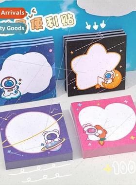 Cartoon astronaut convenience stickers students cute station