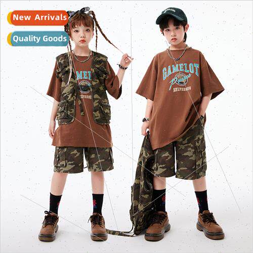 Hip-hop childrens hip-hop set dance children hiphop tide clo