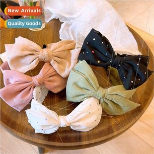 sequins big ageing flash hundred card diamond hair Retro bow