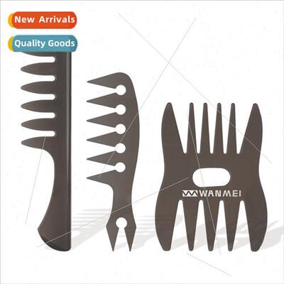 Vintage Styling Wide Tooth Comb Traveling Double ded Oil Hai