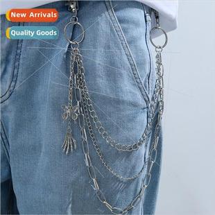Loop Chain Multi lver Lay Accessory Large Claw Men Butterfly