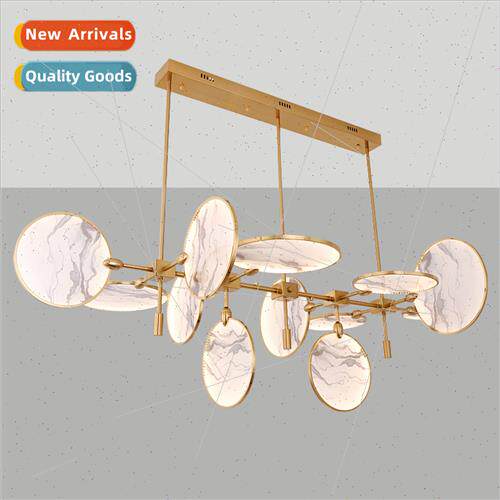 -modern new Chinese living room chandelier creative study te