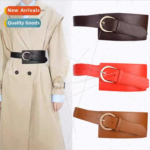 New wide belt women fashion wild autumn winter new wide wais