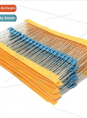 Commonly used 73 kinds 1/4W metal film resistors pack 20pcs