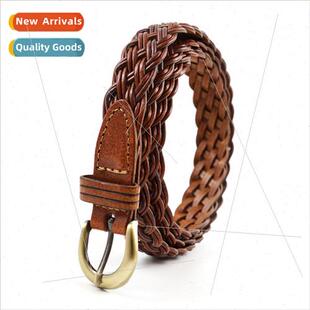Braided Belt Women Thin Belt mple Decoration Dress Accessori