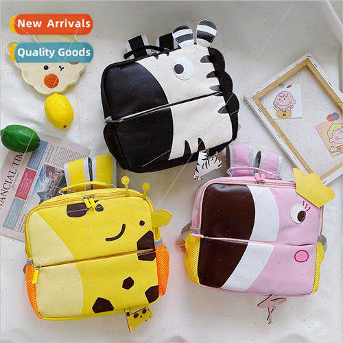 Kindergarten schoolbag boys and girls anti-lost cute deer ba