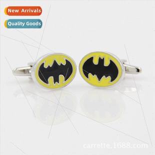 Bat Craft Pattern Drip Cuffli Cufflinks Multicolor
