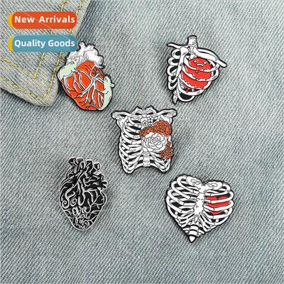 New creative cartoon heart rib modeling series baking varnis